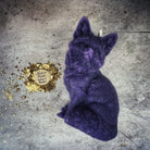 Beeswax Fox Spell Candle by Parlour of Wonders, orange beeswax candle for quick results and cunning magic.