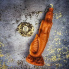 Pink beeswax Mermaid Magic Spell Candle by Parlour of Wonders, crafted for love, beauty, and water goddess magic.