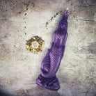 Pink beeswax Mermaid Magic Spell Candle by Parlour of Wonders, featuring love, beauty, and water goddess magic themes.
