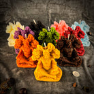 Beeswax Horned God Spell Candle by Parlour of Wonders featuring Cernunnos, symbolizing nature magic and fertility.