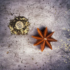 Yellow beeswax Mystic Star spell candle by Parlour of Wonders, used for manifestation and spiritual power magic.