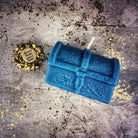 Beeswax Treasure Chest Spell Candle by Parlour of Wonders with yellow beeswax, symbolizing blessings and abundance magic.