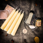 Parlour of Wonders Cleansing Candle Spell Booster Pack with herbs and crystals for energetic purification in candle spell rituals.