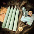 Healing Candle Spell Booster Pack from Parlour of Wonders, featuring herbs and crystals for restorative candle spell magic.