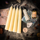 Parlour of Wonders Miracles Candle Spell Booster Pack with herbs and crystals to enhance divine blessings for candle spell kits.
