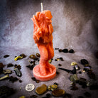 Parlour of Wonders Krampus Better Behavior Candle Spell Kit with black candles and spell components for behavior change.