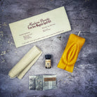 Black Yoni Sex Magick Candle Spell Kit from Parlour of Wonders with candles and ritual tools for passion, attraction, and sexual power.