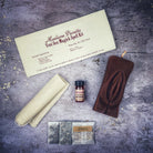 Black Yoni Sex Magick Candle Spell Kit by Parlour of Wonders with candles, herbs, and tools for passion, attraction, and sexual power.