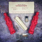 Parlour of Wonders Smooth Separation Candle Spell Kit for female/female relationships, featuring black candles for peaceful parting.