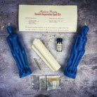 Parlour of Wonders Smooth Separation Candle Spell Kit with black candles for peaceful parting and powerful separation.