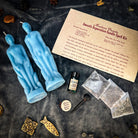 Parlour of Wonders Smooth Separation Candle Spell Kit with black candles for peaceful parting and human separation rituals.