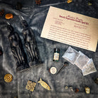 Parlour of Wonders Smooth Separation Candle Spell Kit with black candles for peaceful parting and human-to-human separation.