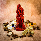 Blessings of Baba Yaga Candle Spell Kit by Parlour of Wonders featuring black candles for wisdom and protection.
