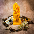 Blessings of Baba Yaga Candle Spell Kit by Parlour of Wonders, featuring black candles for wisdom and protection spells.