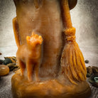 Blessings of Baba Yaga Candle Spell Kit by Parlour of Wonders featuring black candles for wisdom and protection.