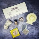 Bright Sun Candle Spell Kit by Parlour of Wonders, featuring black protection candles for success, fame, and radiant energy.
