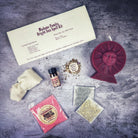 Bright Sun Candle Spell Kit by Parlour of Wonders featuring black candles for success, fame, and radiant energy in a spell kit.