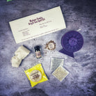 Bright Sun Candle Spell Kit by Parlour of Wonders featuring candles for success, fame, and radiant energy in a black protective set.