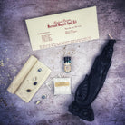 Parlour of Wonders Mermaid Magick Candle Spell Kit featuring black candles for love, beauty, and water goddess magic.