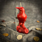 Black Raven Magic Candle Spell Kit by Parlour of Wonders for intelligence and spirit world connection, includes candles and spell components.