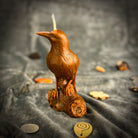 Parlour of Wonders Raven Magic Candle Spell Kit with black candles for intelligence and spirit world connection.
