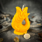 Blue Magic Fish Wishing Candle Spell Kit by Parlour of Wonders for manifestation and dream magic, includes candles and ritual tools.