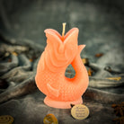 Blue Magic Fish Wishing Candle Spell Kit by Parlour of Wonders for manifestation and dream magic, featuring candles and mystical symbols.