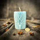 Parlour of Wonders Stag of the Quest Candle Spell Kit with brown candles, spiritual symbols, and ritual accessories for life’s mission magic.