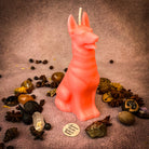 Parlour of Wonders Faithful Dog Candle Spell Kit for loyalty and fidelity magic, featuring brown candles and ritual tools.