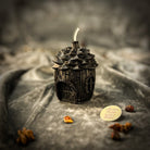 Parlour of Wonders Pinecone of Protection Candle Spell Kit with candles, pinecones, and fairy magic for guardian energy and grounding.