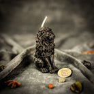 Parlour of Wonders Proud Lion Candle Spell Kit featuring a brown grounding lion candle for courage and leadership magic.
