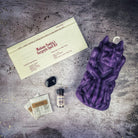Parlour of Wonders Gargoyle Protection Candle Spell Kit with brown candles and magical symbols for guardian protection and legal matters.