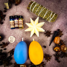 Limited Edition Candle Spell Kit by Parlour of Wonders for Ukraine fundraiser, featuring candles and tools for peace and protection rituals.