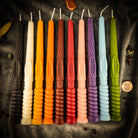 Green Gromnica Candlemas Candle Spell Kit by Parlour of Wonders, used for Slavic protection and blessing magic.
