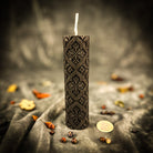 Green Khrest Cross of Protection and Plenty Candle Spell Kit by Parlour of Wonders for sacred balance and abundance magic.