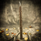 Parlour of Wonders Stritennya Asparagus Candlemas Taper Candle Spell Kit for renewal and protection with green asparagus candles.
