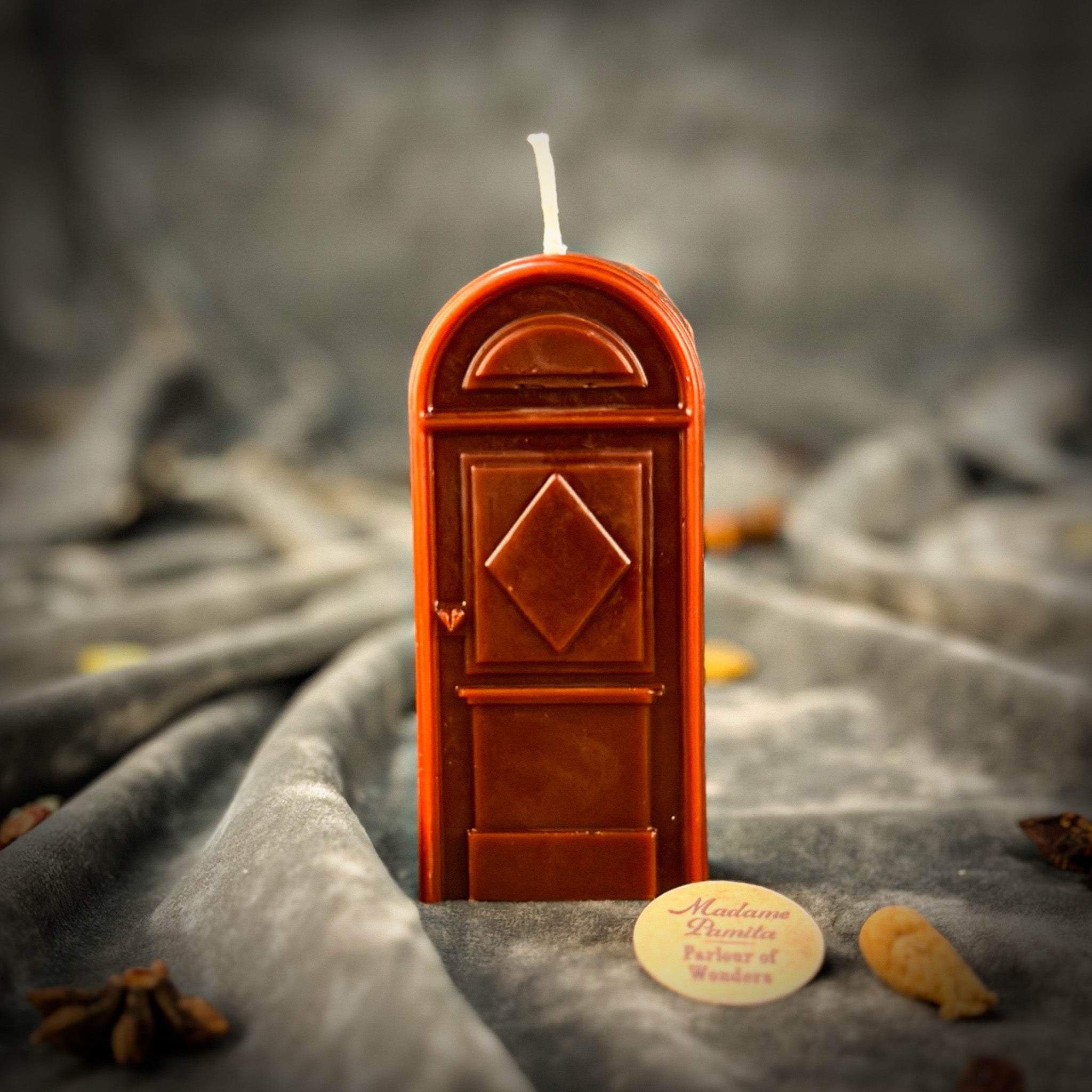 Parlour of Wonders Door of Opportunity Candle Spell Kit with green candles for new beginnings and success.