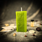 Green Empress Candle Spell Kit by Parlour of Wonders with candles and magical tools for abundance and creative power magic.