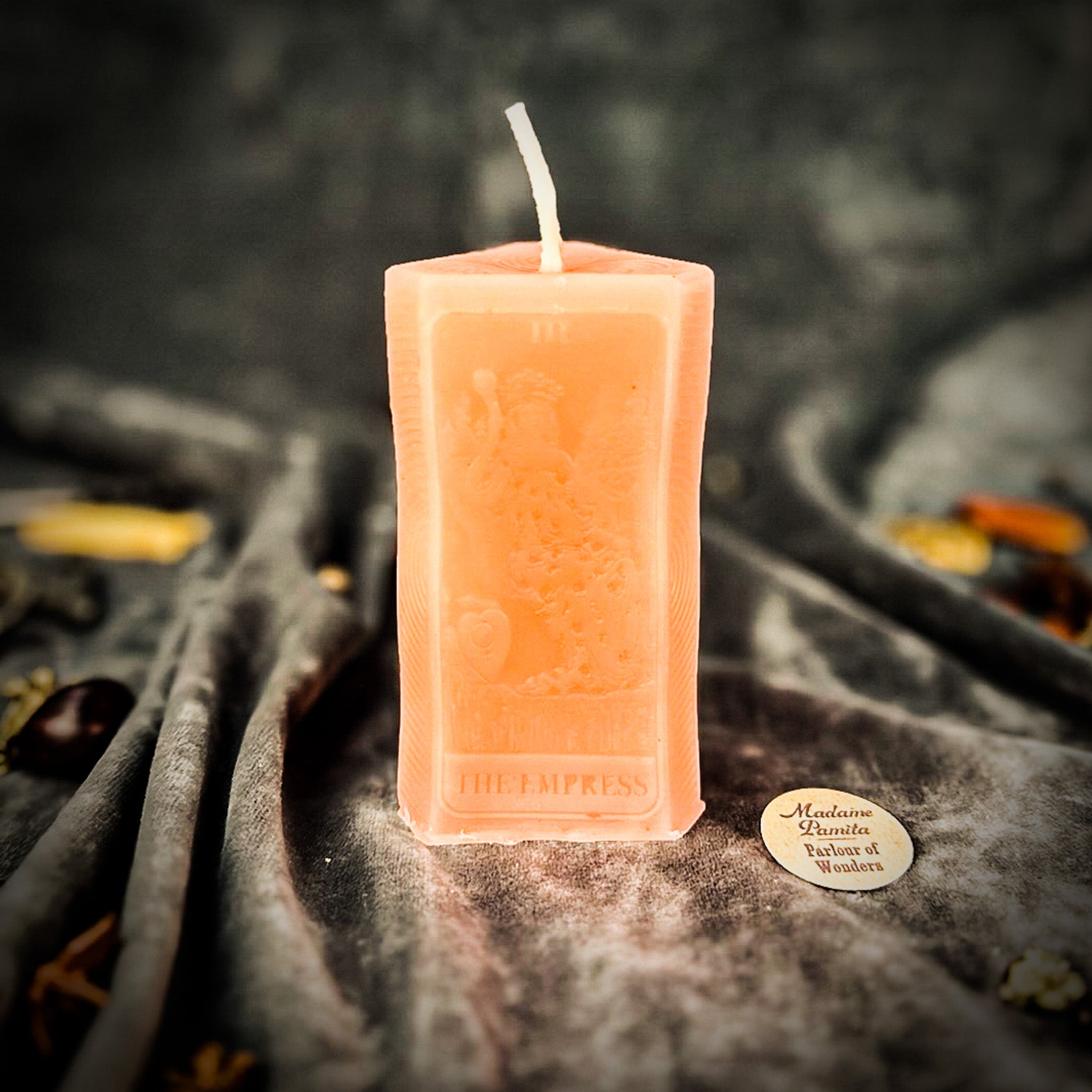 Green Empress Candle Spell Kit by Parlour of Wonders, featuring candles and tools for abundance and creative power magic.