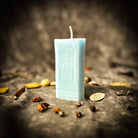 Parlour of Wonders High Priestess Candle Spell Kit with green candles for intuition, inner wisdom, and prosperity magic.