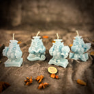 Parlour of Wonders School of Owls Candle Spell Kit for academic success and wisdom, featuring orange candles and spell components.