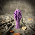 Parlour of Wonders Didukh Candle Spell Kit with orange candles and herbs for calling ancestors and new beginnings.