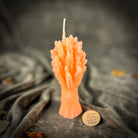 Parlour of Wonders Call the Ancestors Didukh Candle Spell Kit with orange candles for new beginnings and ancestral communication.