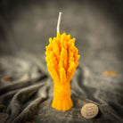 Parlour of Wonders Didukh Candle Spell Kit for calling ancestors, featuring orange candles for new beginnings and spiritual rituals.
