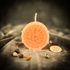 Orange Wheel of the Year Wishes Candle Spell Kit by Parlour of Wonders with candles and magical tools for Sabbat celebrations and seasonal magic.