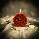 Orange Wheel of the Year Wishes Candle Spell Kit by Parlour of Wonders, featuring candles and tools for Sabbat celebrations and seasonal magic.