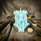 Parlour of Wonders Bastet Triple Protection Candle Spell Kit with orange candles for goddess protection and family magic.
