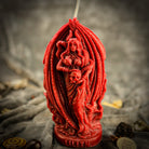 Lilith Feminine Empowerment Candle Spell Kit by Parlour of Wonders with orange candles for independence and goddess magic.