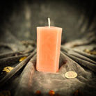 Parlour of Wonders Fool Candle Spell Kit with orange candles for new beginnings and adventure magic, designed for spell casting.