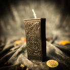 Orange Candle Spell Kit for luck and opportunity by Parlour of Wonders, featuring candles and tools for magic rituals.